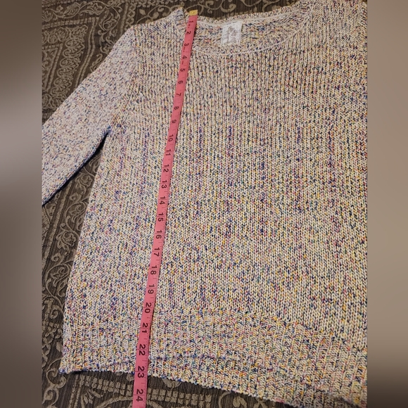 Sadie & Sage Multicolor Knit Sweater Size Small - NWOT - Picture 7 of 7